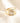 Patterned Open Double Band Ring in 18K Gold
