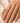 Letter S Ring with Cubic Zirconia in 18K Gold
