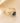 Graduation Ring with Blue Square Cubic Zirconia in 18K Gold