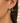 Hoop with Heart in 18K Gold