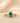 Natural Emerald Pear-Cut Halo Ring in 18K Gold