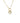 Pingente em Ouro 18k Ponto de Luz Formato de Coração com Zircônia / Pendant in 18k gold Point of Light Heart Shape with Zirconia - Ricca Jewelry
