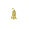 Pingente em Ouro 18k Modelo Pet Cachorro Pastor-Alemão / 18k Gold Pendant Pet Model German Shepherd Dog - Ricca Jewelry