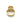 Anel em Ouro Amarelo 18k Chuveiro Redondo Aro Ocado - Ricca Jewelry