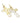 Pingente em Ouro 18k Cruz Dupla Face Vazada / Pendant in 18k Gold Double Sided Hollow Cross - Ricca Jewelry