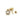 Brinco Estrela em Ouro 18k com Zircônia / Star Earring in 18k Gold with Zirconia - Ricca Jewelry