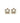 Brinco Estrela em Ouro 18k com Zircônia / Star Earring in 18k Gold with Zirconia - Ricca Jewelry