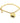 Pulseira Ouro 18k Modelo Misto com Pingente Coracao / 18k Gold Mixed Model Bracelet with Heart Pendant - Ricca Jewelry