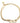 Pulseira em Ouro 18k com Simbolo Infinito - Ricca Jewelry