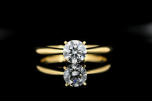 Anel de Ouro 18k Modelo Solitario com Diamante 0.73Ct - Ricca Jewelry