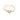 Anel Coração Pequeno Cravejado de Zircônias - Ricca Jewelry