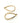 Brincos Argola Formato Oval Torcido - Ricca Jewelry