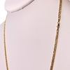 Corrente Grumet Dupla 60cm Ouro 18k - Ricca Jewelry