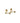 Brincos em Ouro 18k Modelo Flecha com Zircônia / 18k Gold Arrow Earrings with Zirconia - Ricca Jewelry
