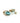 Brinco Gota Dupla com Zirconia - Ricca Jewelry