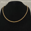 Corrente de Ouro 18k Modelo Corda Tricolor / 18k Gold Tri-Color Rope Chain - Ricca Jewelry