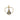 Pingente em Ouro 18k Nossa Senhora com Coração / Our Lady with Heart 18k Gold Pendant - Ricca Jewelry