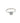 Anel Solitario Ouro Branco - Ricca Jewelry