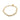 Pulseira Elos Trabalhado com Pingente de Coracao - Ricca Jewelry