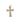 Pingente em Ouro 18k Modelo Cruz Cravejada com Zirconiâs / Pendant in 18k Gold, Studded Cross Model with Zirconia - Ricca Jewelry