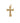 Pingente em Ouro 18k Modelo Cruz Cravejada com Zirconiâs / Pendant in 18k Gold, Studded Cross Model with Zirconia - Ricca Jewelry