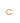 Anel com Aro de Coracao Dois Ouro - Ricca Jewelry