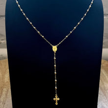  Gargantilha de Ouro 18k Modelo Terco Completo Rosario - Ricca Jewelry