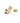 Brinco em Ouro 18k Minnie Cravejado com Zircônia / 18k Gold Minnie Earring Studded with Zirconia - Ricca Jewelry