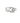 Anel Ouro Branco Amor - Ricca Jewelry