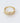18K Yellow Gold Triple Row Pave and Flower Engagement Ring - Ricca Jewelry