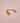 18k Yellow Gold with CZ Open Hoop Piercing - Ricca Jewelry