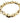Pulseira em ouro 18k oca elos triangulares - Ricca Jewelry