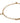 Tornozeleira de Ouro 18k Modelo Elo Portugues com Pingentes de Estrela, Meia Lua e Coracao / 18k Gold Portuguese Link Anklet with Celestial Charms - Ricca Jewelry