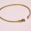 18K Yellow Gold Delicate Bismark Chain Bracelet - Ricca Jewelry