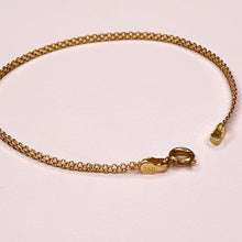  18K Yellow Gold Delicate Bismark Chain Bracelet - Ricca Jewelry