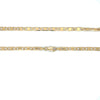 Corrente de Ouro 18k Modelo Piastrine 60cm - Ricca Jewelry
