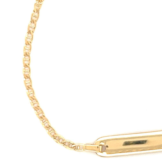 Pulseira Baby em Ouro 18k / Baby Bracelet in 18K Gold - Ricca Jewelry