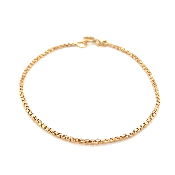 Pulseira Infantil em Ouro 18k / Baby Bracelet in 18k Gold - Ricca Jewelry