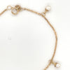 Pulseira Infantil em Ouro 18k com Pérola / Baby Bracelet in 18k Gold with Pearl - Ricca Jewelry
