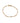 Pulseira Infantil em Ouro 18k com Esferas / Baby Bracelet in 18k Gold With Balls - Ricca Jewelry
