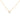 Gargantilha de ouro 18k Modelo Ponto de Luz com Corrente Bailarina - Ricca Jewelry