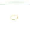 Anel Infantil em Ouro Amarelo 18k Borboleta - Ricca Jewelry