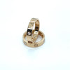 Anel de Ouro 18k Modelo Love com Diamantes - Ricca Jewelry