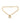 Pulseira em Ouro Amarelo 18k com Coração - Ricca Jewelry