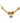 Gargantilha Modelo Balairina com Coracao - Ricca Jewelry