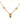 Gargantilha Modelo Balairina com Coracao - Ricca Jewelry