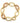 Pulseira Ouro Rose e Ouro Amarelo com Elos Oval - Ricca Jewelry