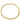 Bracelete de Ouro 18k Modelo Duplo Pameira e Elo Português - Ricca Jewelry